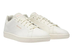 Tenis Reebok Royal Complete Blanco y Rosa para Mujer