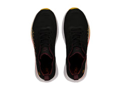Tenis Charly Deportivos Negro y Naranja para Hombre