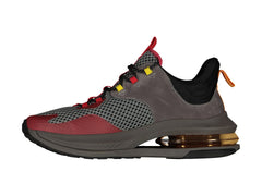 Tenis Charly Gris y Rojo para Hombre