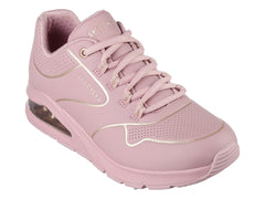 Tenis Skechers One 2 Rosa con Oro para Mujer