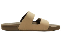 Sandalias Quiksilver Rivi Leather Double 101256 Para Hombre