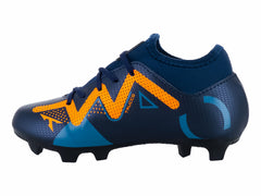 Tenis de Fútbol Leon Trucco Marino Naranja para Niño