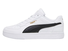 Tenis PUMA Caven 2.0 Blanco con Negro y Dorado para Hombre