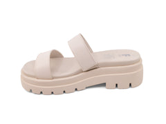 Sandalias EFE Plataforma Beige para Mujer