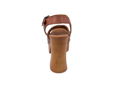 Sandalias de Plataforma EFE Color Tan para Mujer