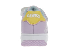 Tenis K-Swiss Salt 2 Blanco y Lila para Niño