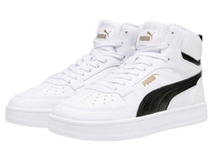 Tenis PUMA Caven 2.0 Mid Blanco y Negro para Niño