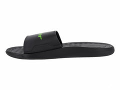 Sandalias Rider Slide Negro Verde para Hombre