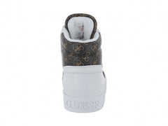 Tenis Guess Blanco y Marrón para Hombre