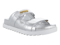 Sandalias Guess Plateadas para Mujer