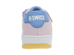 Tenis K-Swiss Salt Blanco y Rosa para Niña