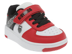 Tenis K-SWISS Salt Blanco y Rojo para Niño