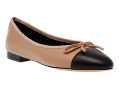 Zapatos Planos Steve Madden Bicolor Tan/Black para Mujer