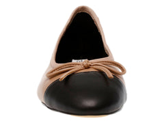 Zapatos Planos Steve Madden Bicolor Tan/Black para Mujer