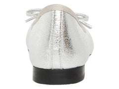 Zapatos Planos Steve Madden Plata y Negro para Mujer
