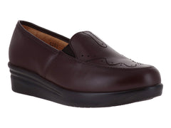 Zapatos Mocasines Mas Descanso Café para Mujer