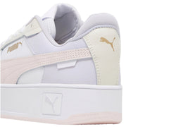 Tenis PUMA Carina Street Blanco y Rosa para Mujer