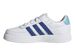 Tenis Adidas Breaknet 2.0 Blanco y Azul para Niña