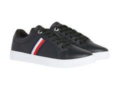 Tenis Tommy Hilfiger Essential Stripes Negro para Mujer