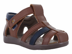 Sandalias PIECO Cognac Indigo para Niño