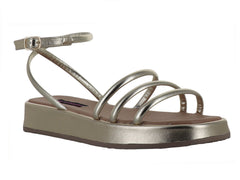 Sandalias Salamandra Oro Inglés para Mujer