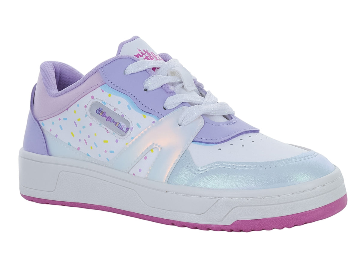 Tenis Tropicana Blancos Iridiscentes para Niña