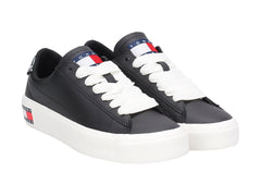Tenis Tommy Hilfiger Negros de Plataforma para Mujer