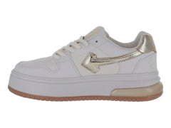Tenis Clasben Amazon Latte Oro para Mujer