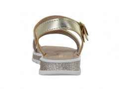 Sandalias Teen Bambino Oro para Niña