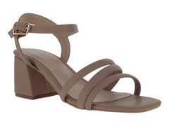 Sandalias Luna Rosa Color Maquillaje para Mujer