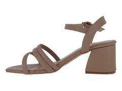 Sandalias Luna Rosa Color Maquillaje para Mujer