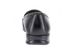Zapatos Planos de Piel Negro Luna Rosa para Mujer