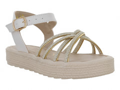 Sandalias By Party Color Latte para Niña