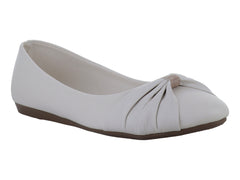 Zapatos Planos Mutante Color Latte para Mujer
