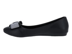 Zapatos Planos Mutante Negro para Mujer