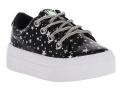 Tenis Divitas Negro de Charol para Niña