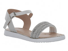 Sandalias Acuarelas Blanco para Niña