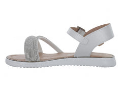 Sandalias Acuarelas Blanco para Niña