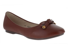 Zapatos Planos Maxim Color Tan para Mujer