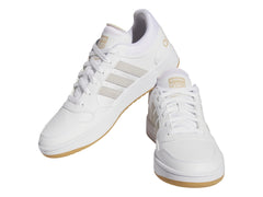 Tenis Adidas Hoops 3.0 Blanco y Beige para Hombre