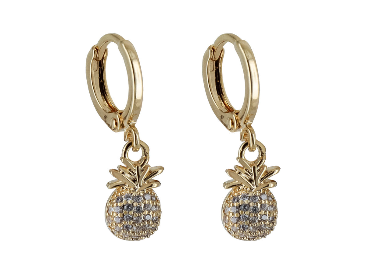 Pendientes Unlimited Arete Piña S Km060