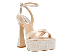 Zapatillas Steve Madden Champagne Satín para Mujer