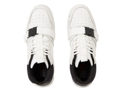 Tenis Tommy Hilfiger TJM Basket Leather Mid Blanco y Negro para Hombre