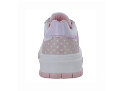 Tenis Elefante Selma Kiss Blanco y Rosa para Niña