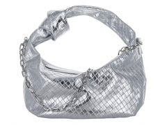 Bolso Ferretina Plata para Mujer