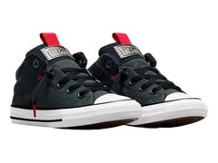 Tenis Converse Chuck Taylor Axel Mid Verde y Negro para Niño