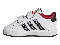 Tenis Adidas Grand Court Spider-Man Blanco para Niño