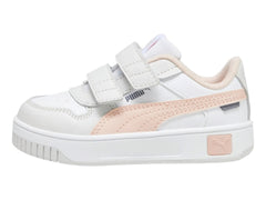 Tenis PUMA Carina Street V Blanco y Rosa para Niña