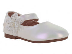 Zapatos Planos ROZE Blancos para Niña