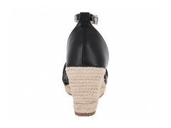 Sandalias Roze de Cuña Color Negro para Mujer